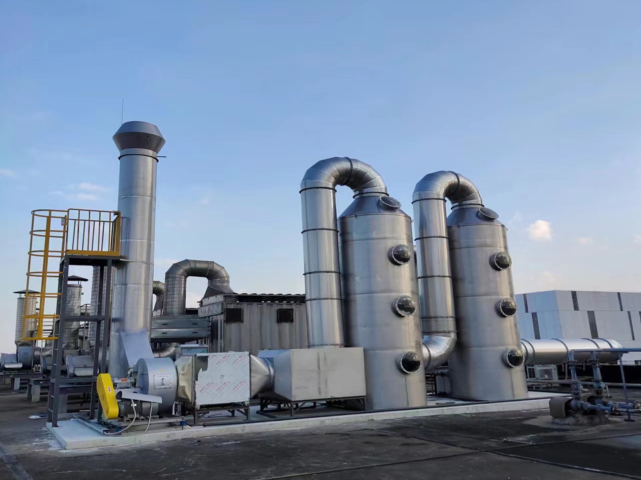 華新客戶廣州統(tǒng)一油煙處理