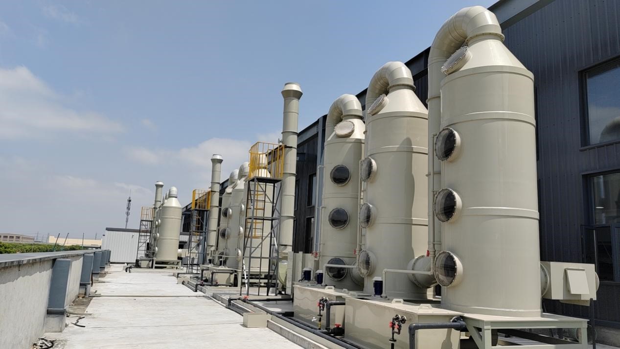 華新客戶上海某企業(yè)廢氣處理項(xiàng)目