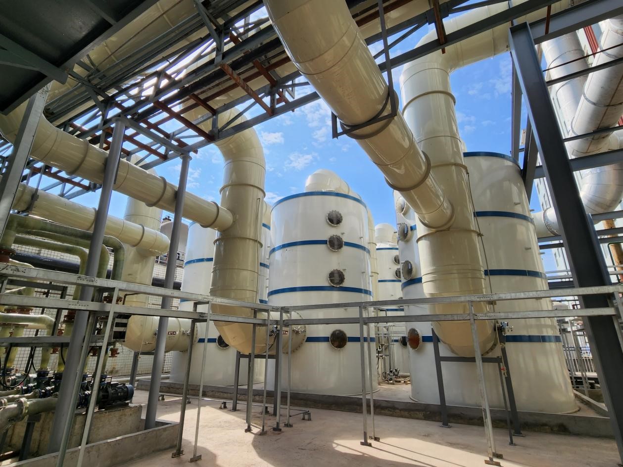 華新某客戶(hù)廢氣處理項(xiàng)目